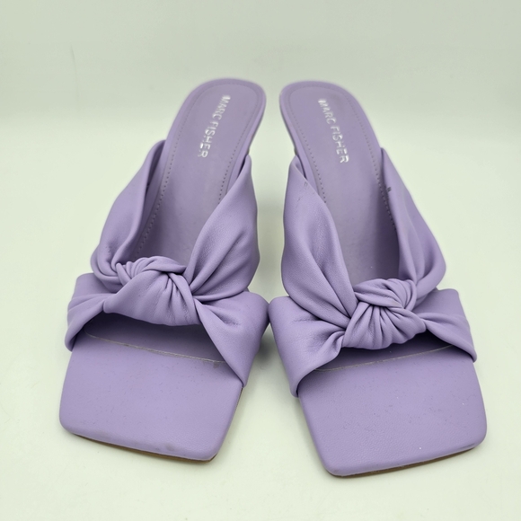 Mark Fisher Loreda Heeled Sandals, Lavender (Light Purple) Women's Size 8M - Picture 4 of 13
